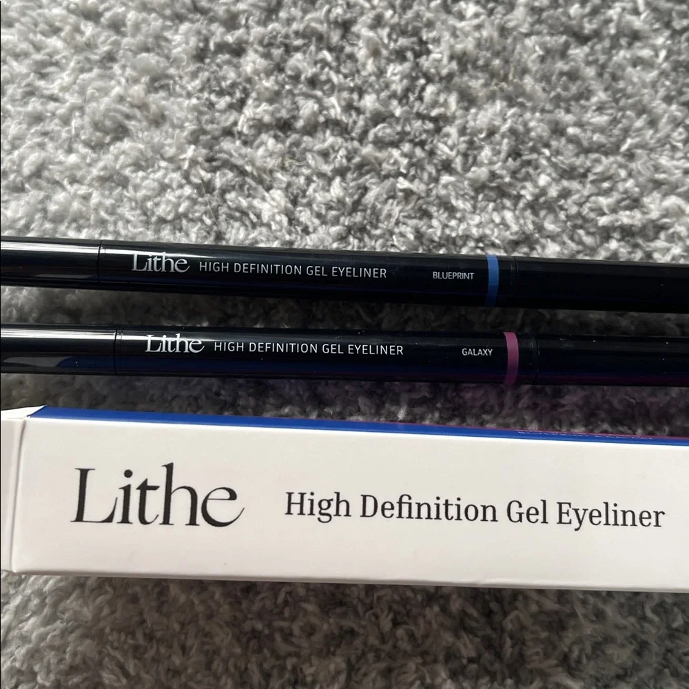 Lithe Beauty - High Definition Gel Eyeliner Set in Galaxy and Blueprint
